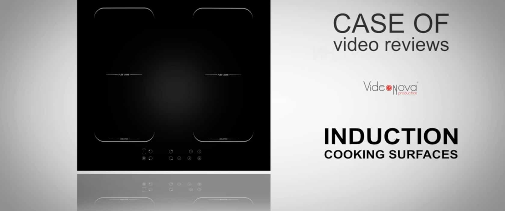 Case video review of large household appliances" Induction surface. Case"